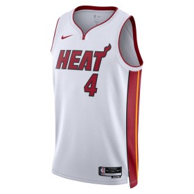 Muške NBA Dres Miami Heat Victor Oladipo 4 Nike 2022-23 Association Edition Bijela Swingman